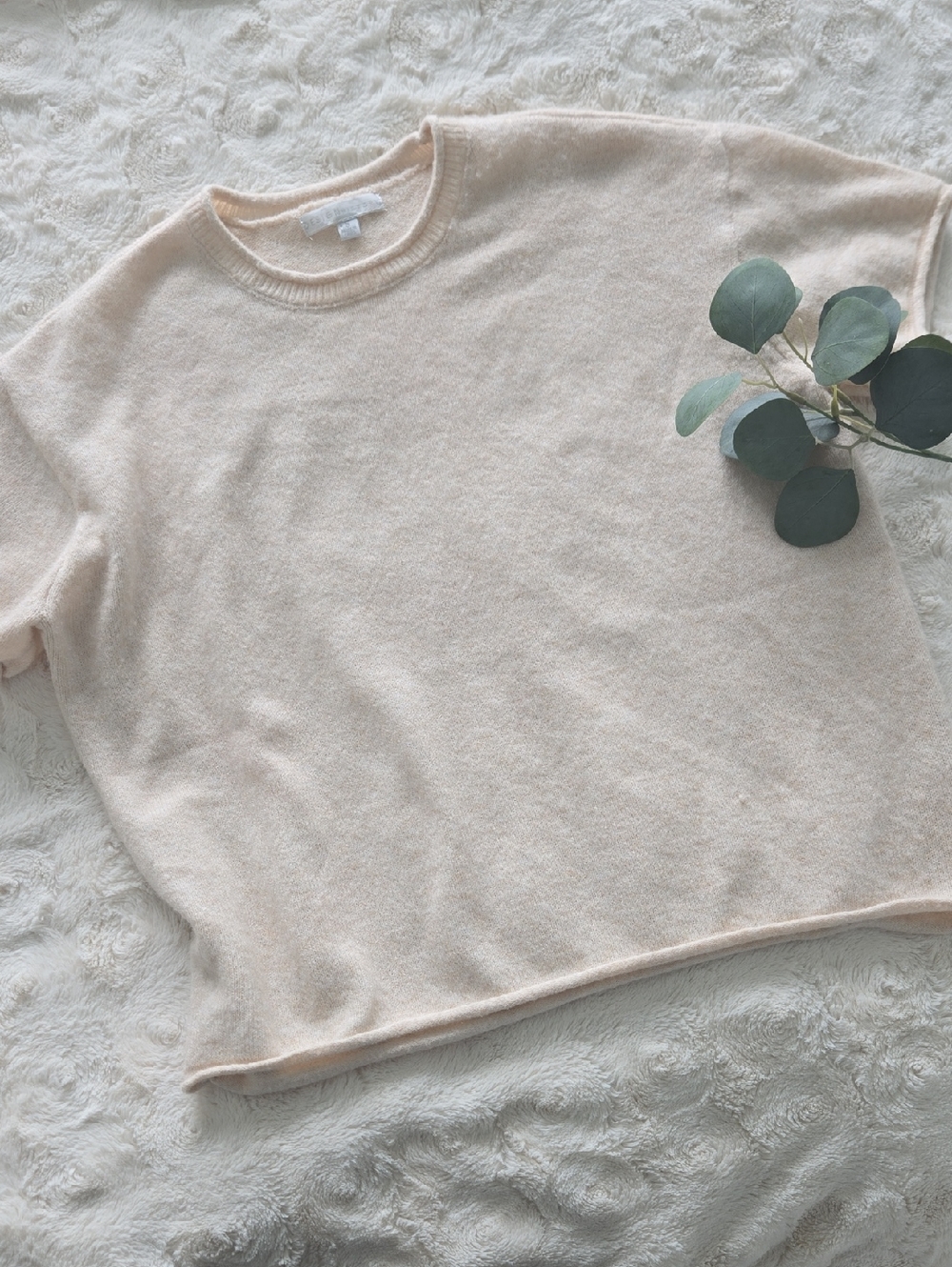 Design History Faye Boxy Crewneck Sweater